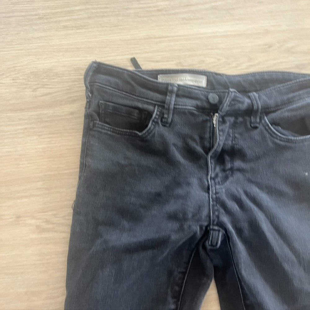 Pilcro & Letterpress Black Skinny Stretch Jeans 30 - Picture 5 of 10